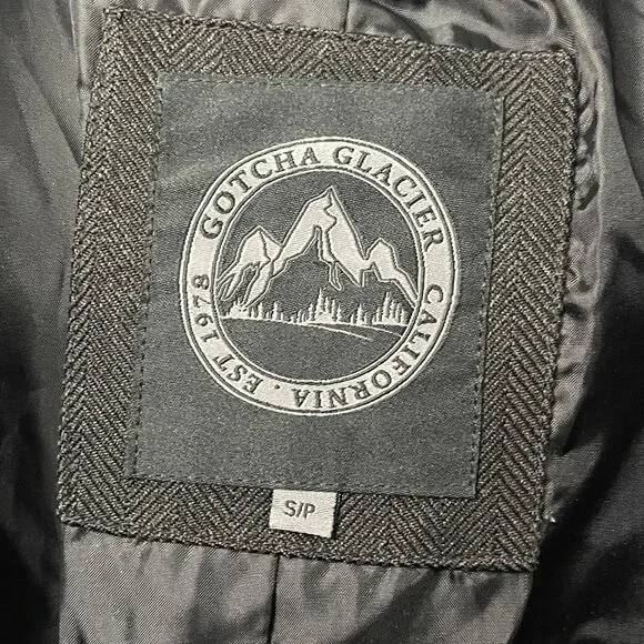 Gotcha Glacier California Women’s Black Hooded Jacket Coat Size S/P - Picture 7 of 16